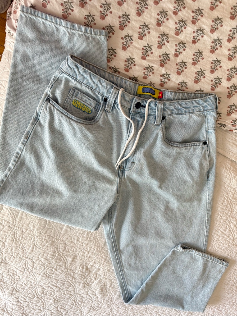 Empyre Colby Lighy Blue Ultra Loose Skate Streetwear 90’s Y2K Inspired Jeans